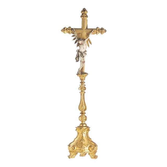 18th Century Processional Cross For Sale