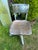 A vintage Goodform Manufacturing of Youngstown Ohio industrial adjustable swivel chair, mid-20th century, featuring a...