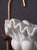 Vintage Ruffle Scalloped Marble Sink Made in 1990s For Sale - Image 4 of 5