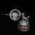 Vintage Cloisonné Enamel Dragon-Handled Tripod Censer With Qianlong Mark For Sale - Image 9 of 9