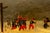 Winter Scene & Soldiers, Oil on Wood, 19th Century, Framed For Sale - Image 3 of 9