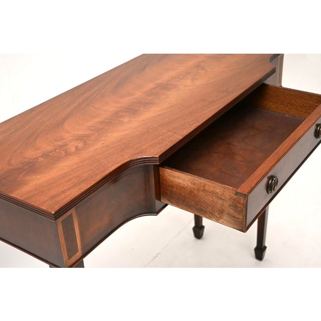 Georgian Inlaid Console Table, 1930 For Sale - Image 10 of 11