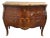 Late 19th Century 19th Century Louis XV Marble Top Marquetry Commode For Sale