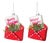 Glittered Glass Santa Letter Ornament (Set of 12) For Sale
