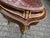 1900s French Louis XVI Mahogany Bronze Marble Side Table For Sale - Image 12 of 17