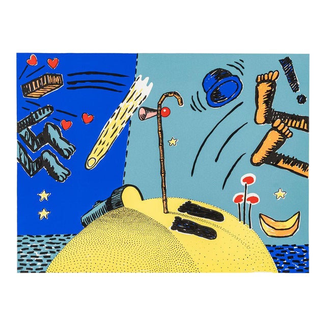 Domenick Capobianco "Zip-Zap" Lithograph For Sale