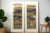This rare pair of antique Japanese scroll paintings invites us to contemplate the serene beauty and delicate artistry of...