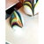 White Egg Table Lamps in Multicolored Glass from Simoeng, Set of 2 For Sale - Image 4 of 7