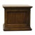 Heritage Furniture Solid Walnut Italian Mediterranean Style 26" Square Accent Storage End Table For Sale - Image 12 of 12
