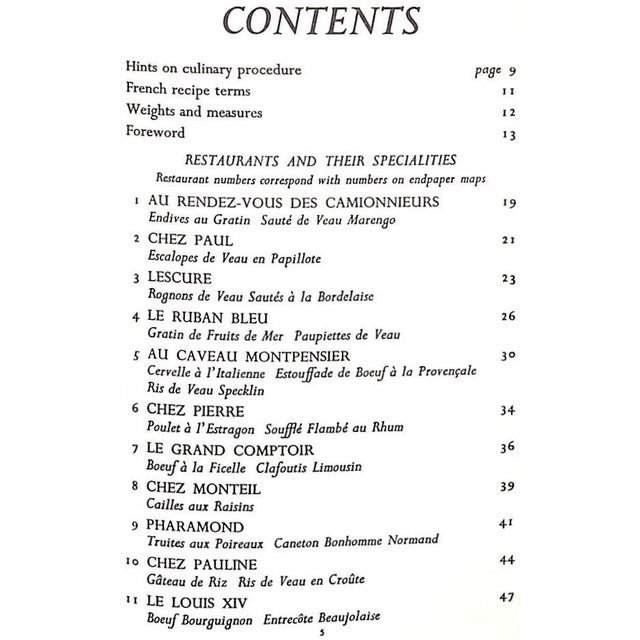 White "Paris Bistro Cookery & the Art of Simple French Cookery" 1967 Watt, Alexander For Sale - Image 8 of 12