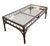 2000 - 2009 Mid-Century Hollywood Regency Faux Bamboo and Glass Coffee Table For Sale - Image 5 of 12