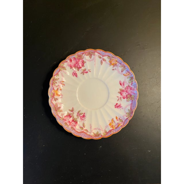 Late 20th Century Spode “Irene” Bone China 5 Piece Place Place Setting- Vintage For Sale - Image 5 of 12