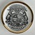 Fornasetti Piero Fornasetti 1950s Emblems of the States Coaster Set of 7, Italy For Sale - Image 4 of 11