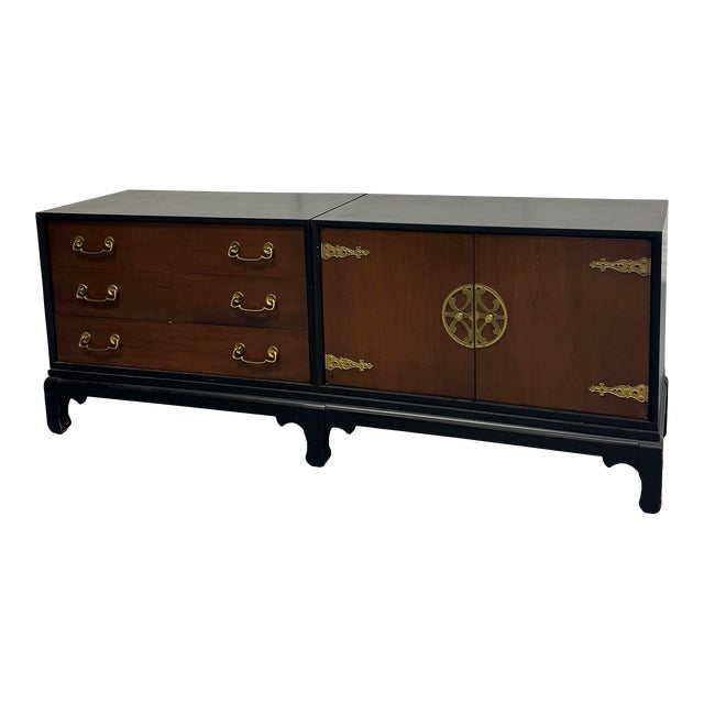 Raymond Sobata for Century Furniture Chin Hua Collection Chinoiserie Credenza For Sale