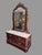 Wood Antique Victorian Rosewood Marble Top Ladies Dresser With Mirror For Sale - Image 7 of 11