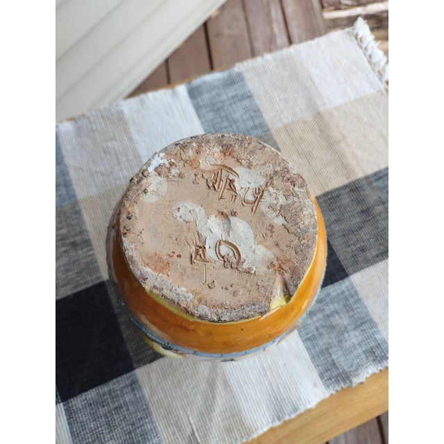 One feels they are in an artist's rustic studio when handling this base. A fanciful flight of imagination, color and...