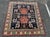 Antique Kazak Rug | Bold Geometric Tribal Design, Navy Field | 5'5"x6'5" For Sale - Image 4 of 7
