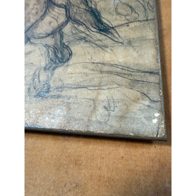 French Late 19th Century Carabinier or Cuirassier on Horseback by the French After Théodore Géricault For Sale - Image 3 of 5