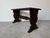 Wood Vintage Italian Renaissance-Style Hand-Carved Wood Coffee Table / Bench For Sale - Image 7 of 12