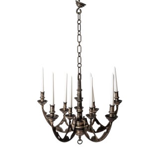 Antique 19th Century Neo-Renaissance Candle Chandelier For Sale