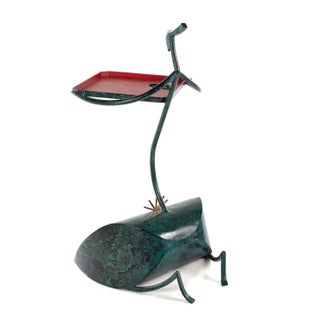 Yves Pagart, Whimsical French Art & Design Modernist Lacquered Sculpture Table Yves Pagart For Sale