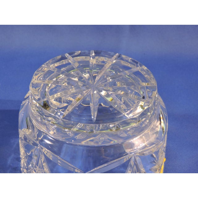 Transparent 1960s Imperlux German Crystal Glass Ice Bucket For Sale - Image 8 of 8