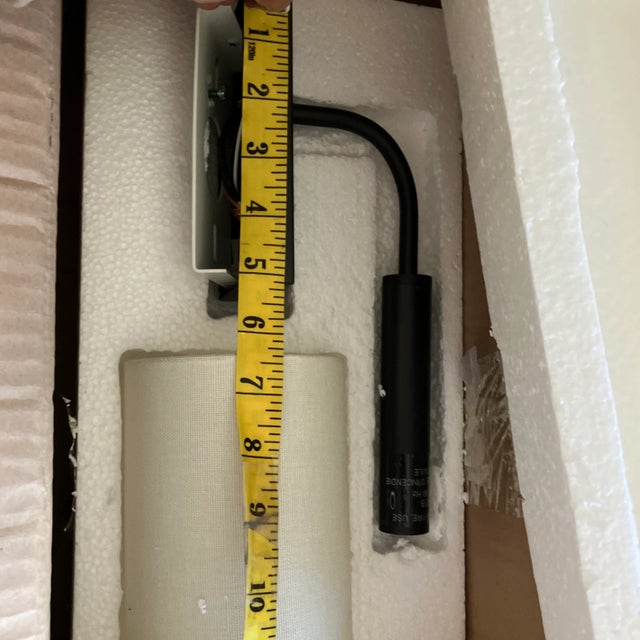 Generational Lighting Black Steel Wall Sconces For Sale - Image 9 of 10