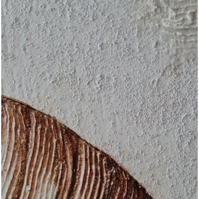 Agata Stomma, a Girl in Brown Color, 2022, Gouache and Canvas For Sale - Image 3 of 8