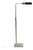 Mid-Century Chrome Swing Arm Pharmacy Task Floor Lamp by Koch & Lowy (Omi) For Sale