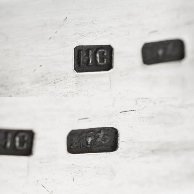 Antique Chinese Solid Silver Dragon Epergne from Hung Chong & Co, 1890s For Sale - Image 3 of 13