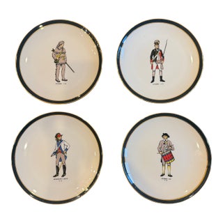Mid 20th Century United States Ceramic Co. Plates For Sale
