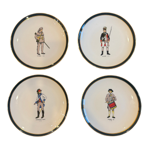Mid 20th Century United States Ceramic Co. Plates