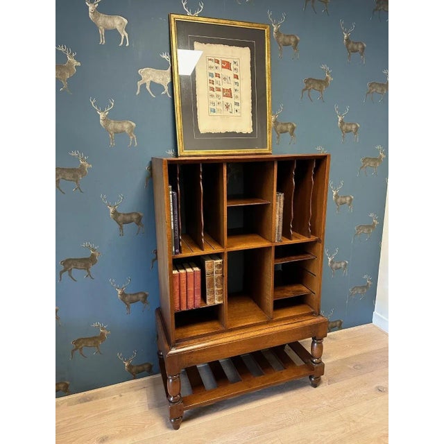 Antique Colonial Bookcase, 1890s For Sale - Image 4 of 12