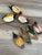 Canary Yellow Set of 7, Vintage Mini Duck Decoy Pencil Sharpeners For Sale - Image 8 of 11