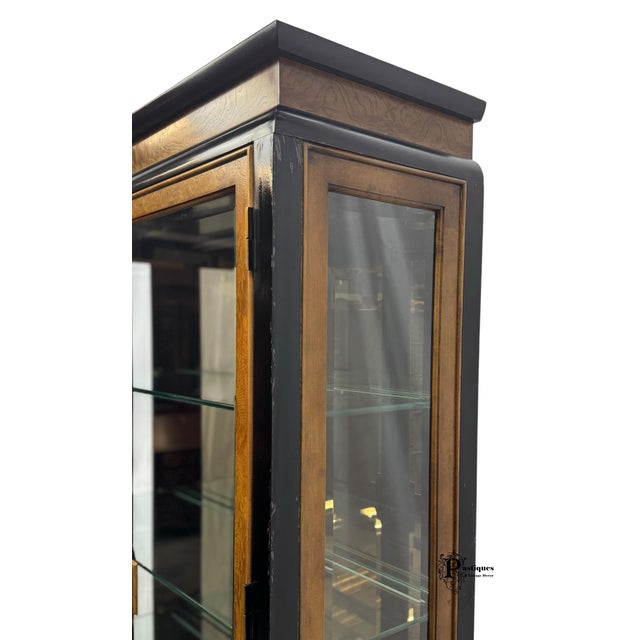 Vintage Raymond Sobota for Century Furniture Chin Hua Chinoiserie Style Display / Curio Cabinet For Sale - Image 11 of 12