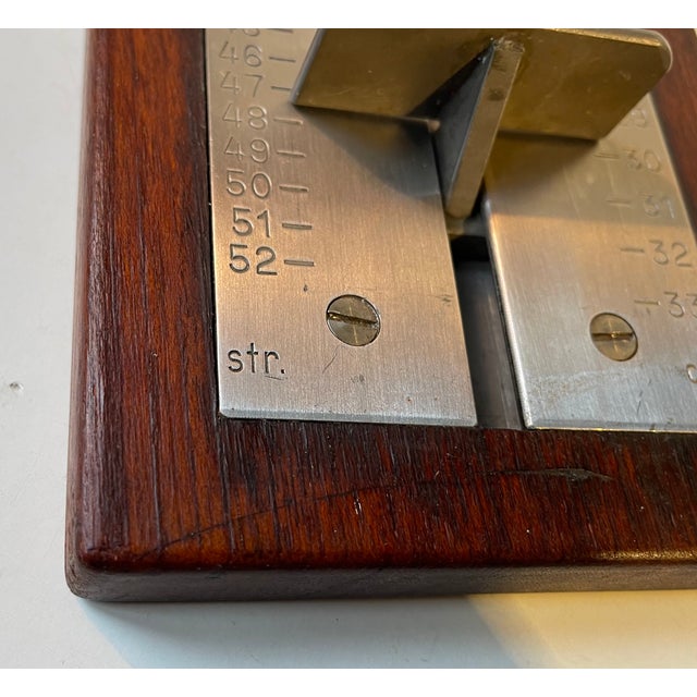 Vintage Scandinavian Shoe Measuring Device, 1970s For Sale - Image 9 of 12