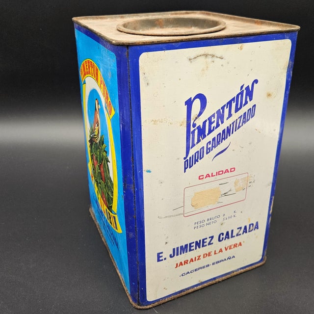 1930s Pimentón Puro Box from Jaraiz de la Vera, 1930s For Sale - Image 5 of 6