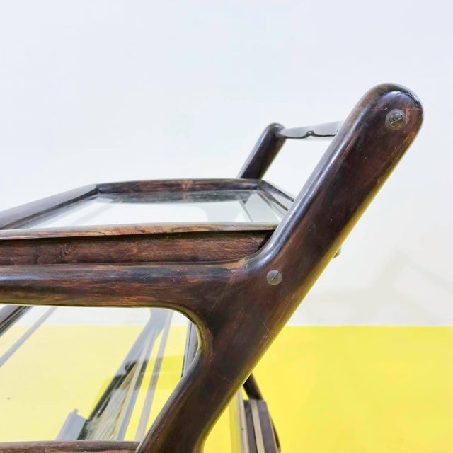 Serving Trolley attributed to Ico Parisi, 1960s For Sale - Image 5 of 12