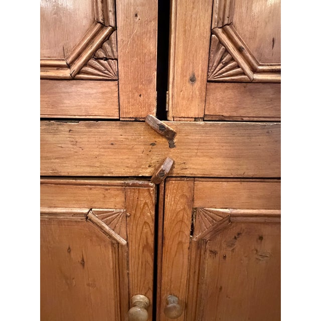 1900 - 1909 Monumental Antique Irish Corner Cabinet For Sale - Image 5 of 12