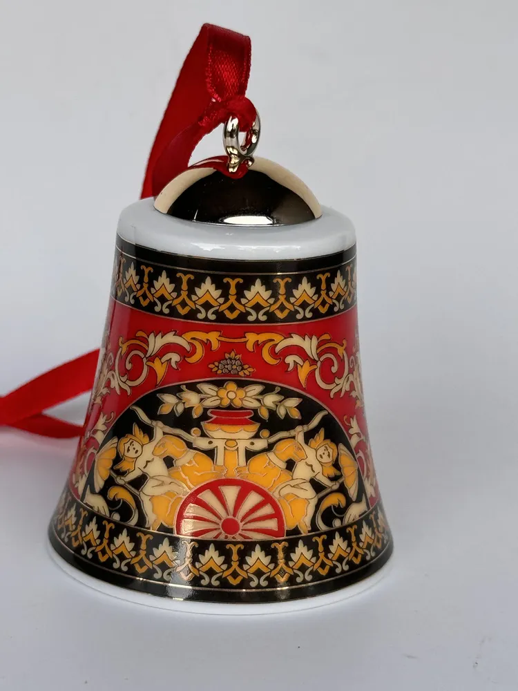 Christmas Bell Medusa by Versace for Rosenthal, 1993 | Chairish