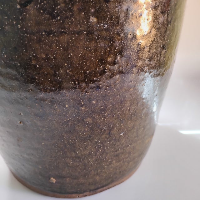 Antique 2 Gal Catawba Valley Storage Jar For Sale - Image 4 of 13