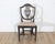Set of Four 19th Century Swedish Blackened Wood and Gilt Lyre-Back Chairs For Sale - Image 4 of 18