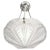 A French Art Deco pendant chandelier by the French artist "Hanots“. Clear frosted molded glass shade with intricate...