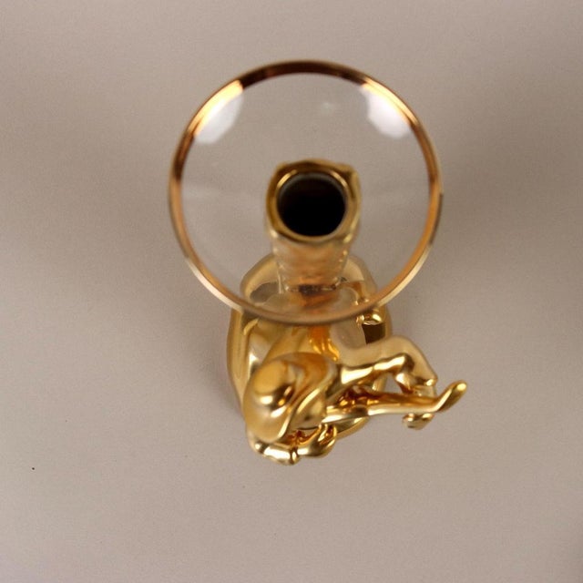 Ceramic Candlesticks from Este, Set of 2 For Sale - Image 6 of 11