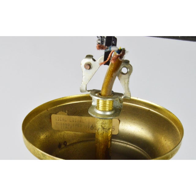 Chandelier attributed to P. Venini, Italy, 1970s For Sale - Image 9 of 11