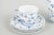 Royal Copenhagen Blue Fluted Plain. Three Coffee Cups with Saucers. Early 20th C, Set of 6 For Sale - Image 3 of 5