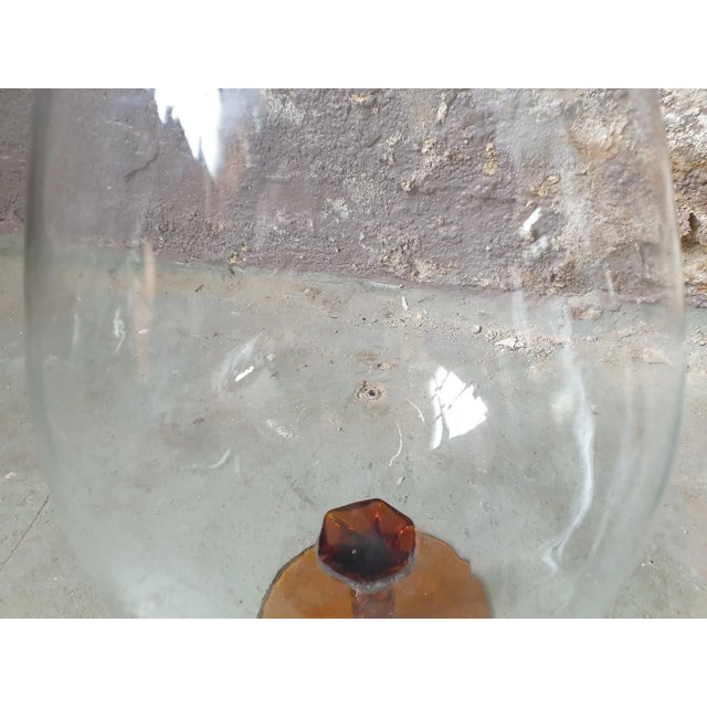 Glass Big Glass Cut Cup by Empoli For Sale - Image 7 of 15