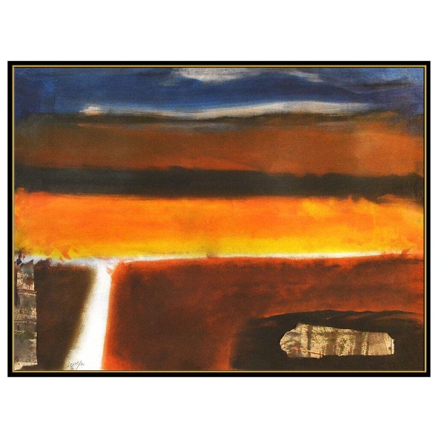 Abstract Mid 20th Century On The Horizon, Lynn Wolfe For Sale - Image 3 of 5