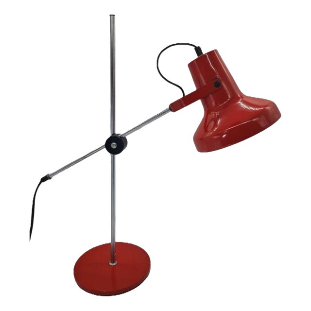Mid-Century Modern Adjustable Model 661 Desk Lamp, East Germany, 1970s For Sale