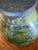 Exquisite Signed "Ryon" Large Studio Art Raku Lidded Vessel With Ceramic Branch-Like Handle With Decorative Jewel Adornment - Vintage For Sale - Image 10 of 12
